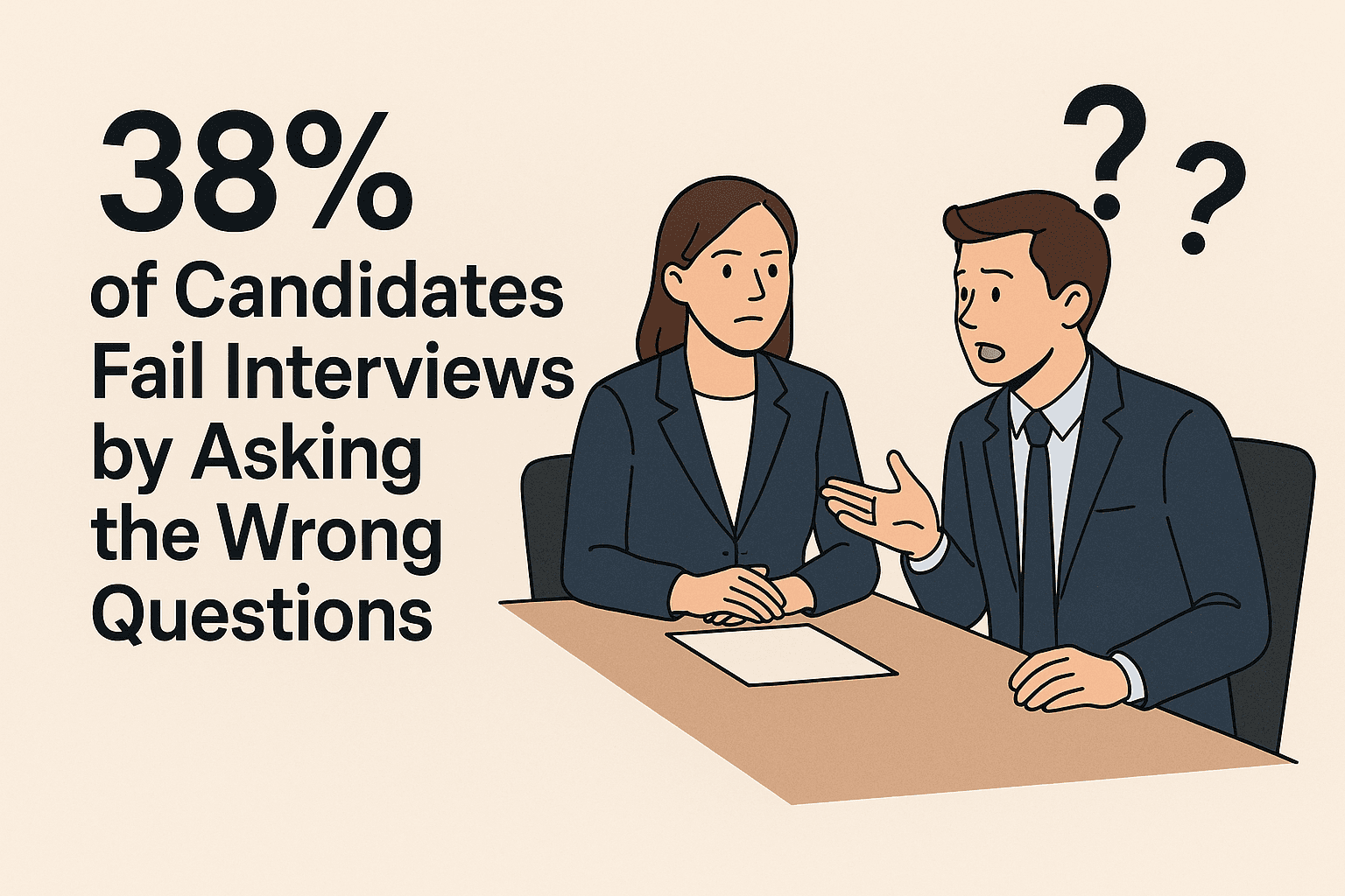 38% of Candidates Fail Interviews by Asking the Wrong Questions?